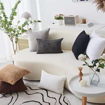 Home Brilliant Euro Sham 24x24 Pillow Cover for Elegant Living Spaces