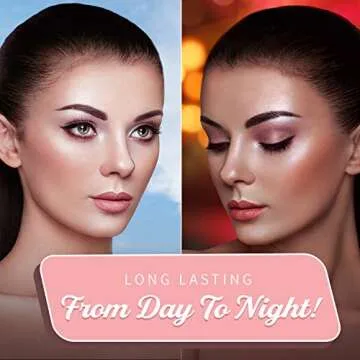 Eyeshadow Palette Chocolate - 16 Matte & Shimmery Colors - Highly Pigmented - Professional Makeup Eye Shadow Kit - Nudes, Warm, Natural, Bronze, Neutral, Smoky Make Up Shades