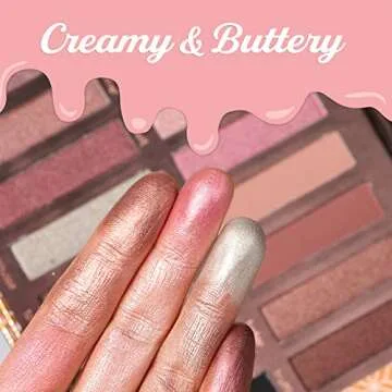 Eyeshadow Palette Chocolate - 16 Matte & Shimmery Colors - Highly Pigmented - Professional Makeup Eye Shadow Kit - Nudes, Warm, Natural, Bronze, Neutral, Smoky Make Up Shades