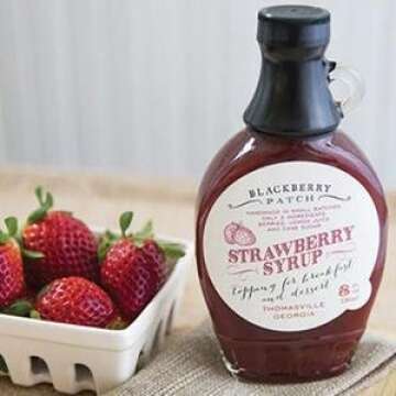 Strawberry Syrup 3 Ingredients - A Delightful Treat from Blackberry Patch