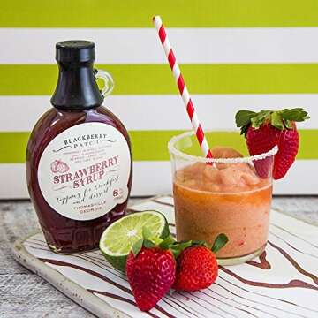 Strawberry Syrup - Perfect Topping for Pancakes & Waffles