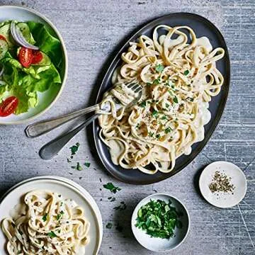 Daiya Vegan Alfredo Sauce, Dairy Free Vegan Cheese Sauce, Fettuccine Alfredo Pasta Sauce (Pack of 8)