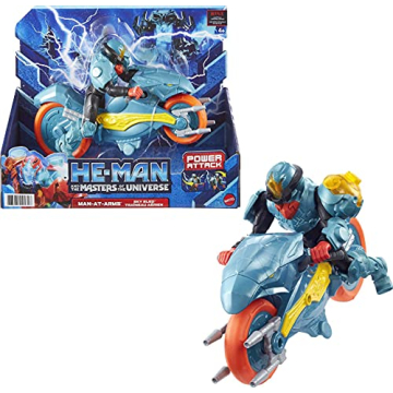 Masters of the Universe He-Man Action Figure with Sky Sled - Epic Gift for 4 Years and Older