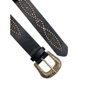 TOPACC Women's Western Belt Stylish Adjustable Vegan-Friendly
