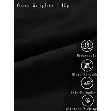 MoFiz Womens Lightweight Hiking Pants with Pockets Quick Dry Athletic Outdoor Summer Travel Casual Sweatpants Cargo Pant for Women Black 2XL