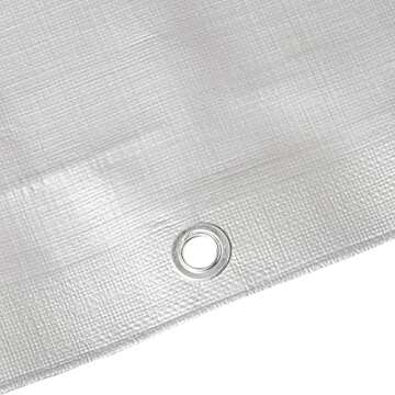 Amazon Basics Multi Purpose Waterproof Poly Tarp Cover, 20 X 20 FT, 10MIL Thick, Brown/Silver, 1-Pack (Previously AmazonCommercial brand)