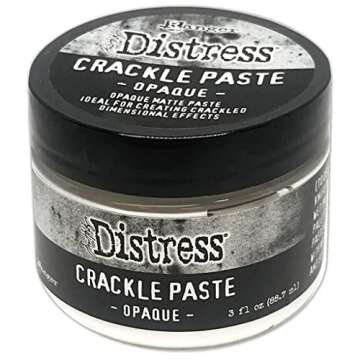 Ranger Tim Holtz TEXTURE PASTE 3OZ CRACKLE for Your Creative Projects