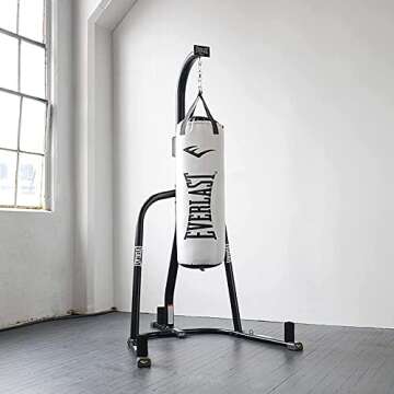 Everlast NevaTear 60 lb Punching Bag for Home Gym
