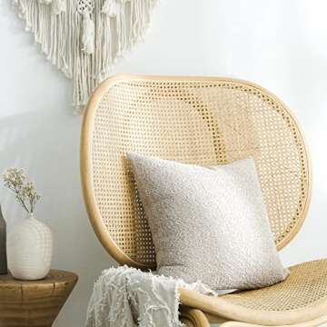 FIOUOVO Farmhouse Decorative Pillow Covers for Home