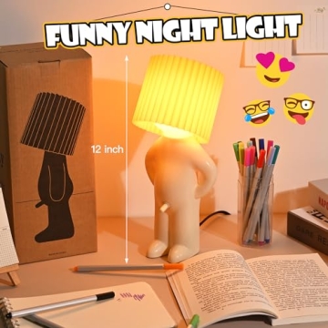 Rechargeable Bedside Night Light Gift for Him