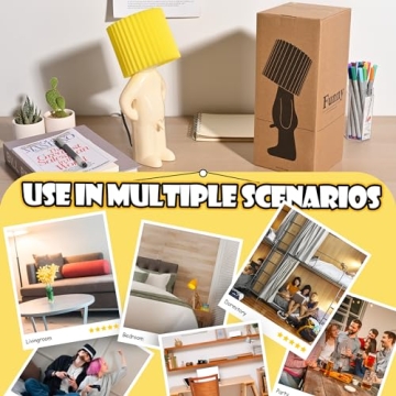 Rechargeable Bedside Night Light Gift for Him