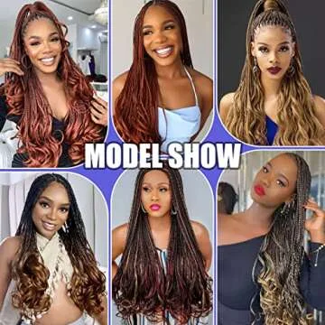 French Curly Braiding Hair - Pre Stretched & Easy Style