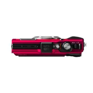 OM SYSTEM OLYMPUS TG-3 Waterproof 16 MP Digital Camera (Red)