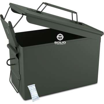 Tactical Metal Ammo Can for Military Use & Storage