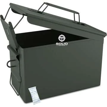 Tactical Metal Ammo Can for Military Use & Storage