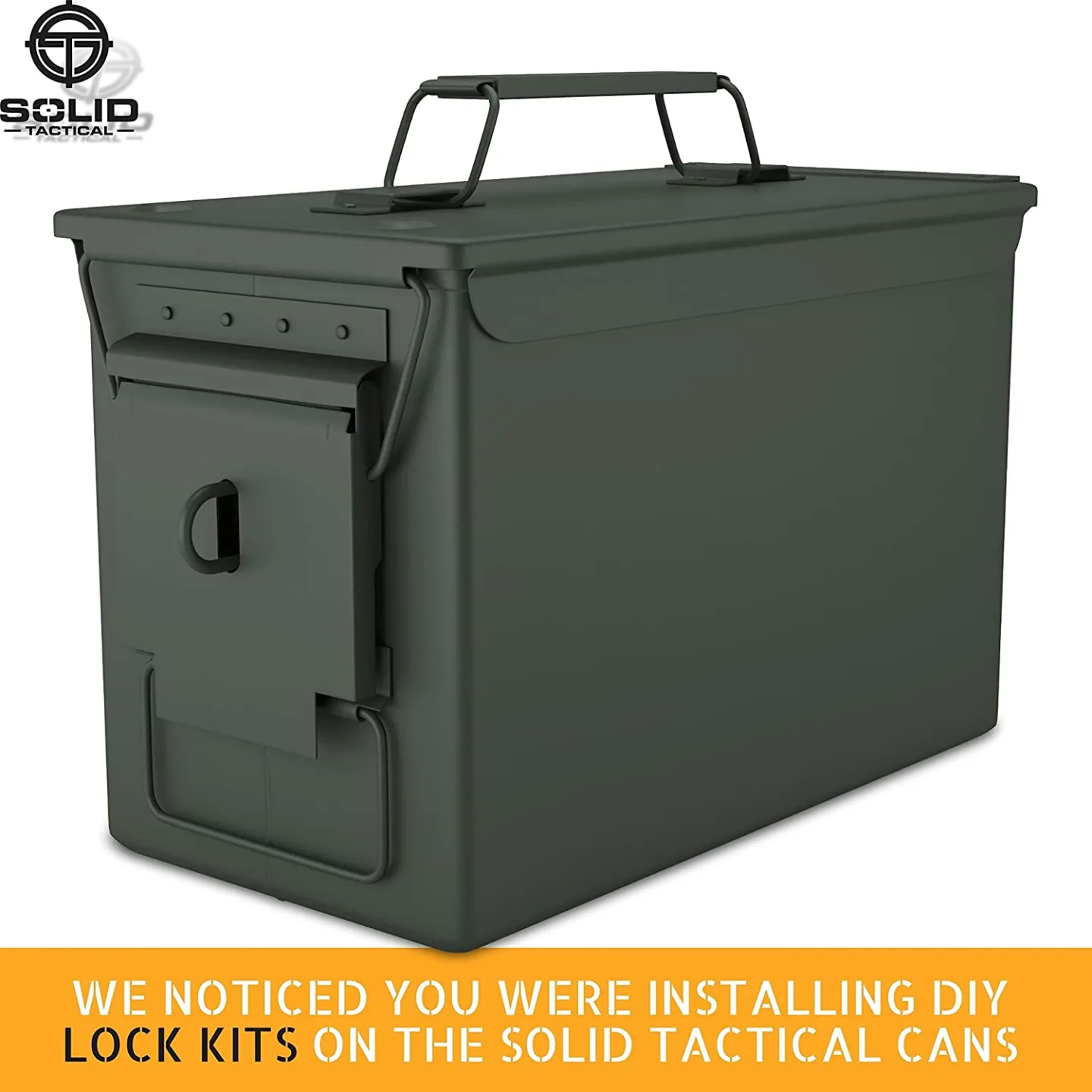 Tactical Metal Ammo Can for Military Use & Storage
