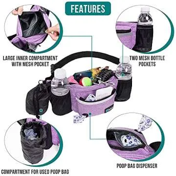 PetAmi Dog Fanny Pack for Treats, Training & Hiking