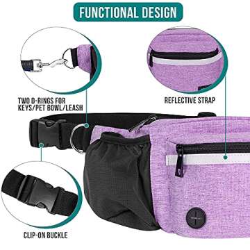PetAmi Dog Fanny Pack for Treats, Training & Hiking