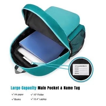 STEAMEDBUN Kids Backpack Durably Designed for Ages 3-6