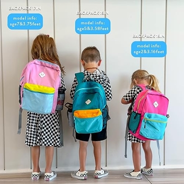 STEAMEDBUN Kids Backpack Durably Designed for Ages 3-6