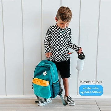 STEAMEDBUN Kids Backpack Durably Designed for Ages 3-6