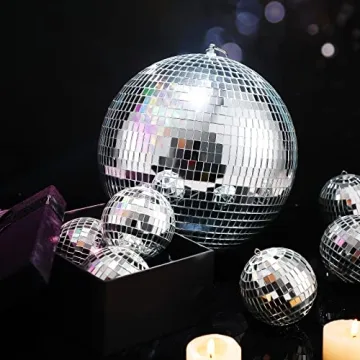 4 Pack Disco Balls for Parties Weddings Festivals