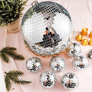 4 Pack Disco Balls for Parties Weddings Festivals