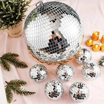 4 Pack Disco Balls for Parties Weddings Festivals