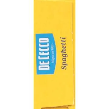 De Cecco Pasta, Spaghetti No. 12, 1 Pound (Pack of 5)