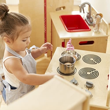 ECR4Kids Play Kitchen Stove - Safe, Durable, Fun Toy