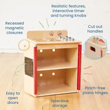 ECR4Kids Play Kitchen Stove - Safe, Durable, Fun Toy