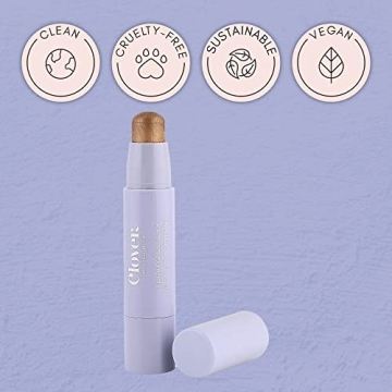 Clover Plush Pigment Cream Eyeshadow Stick for All Skin Types