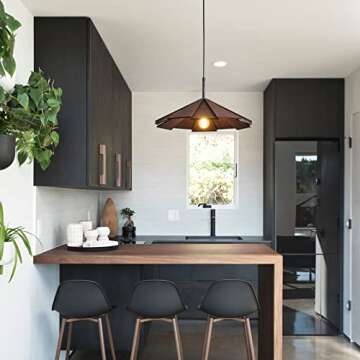 ADCTHOME Farmhouse Pendant Light Adjustable Chandelier