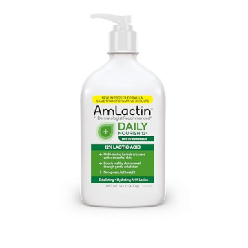 AmLactin Daily Nourish 12% Body Lotion - Exfoliator & Moisturizer