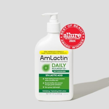 AmLactin Daily Nourish 12% Body Lotion - Exfoliator & Moisturizer