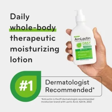 AmLactin Daily Nourish 12% Body Lotion - Exfoliator & Moisturizer