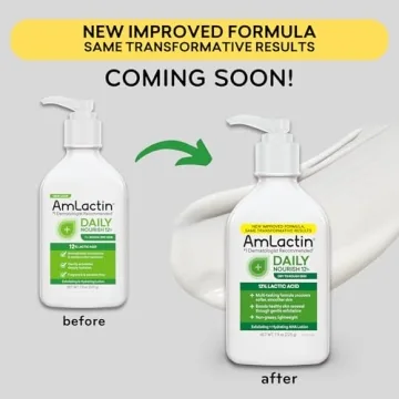 AmLactin Daily Nourish 12% Body Lotion - Exfoliator & Moisturizer