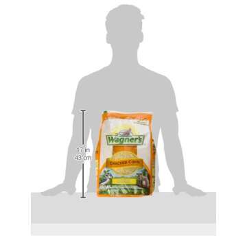 Wagner's 18542 Cracked Corn Wild Bird Food - 10 Pound Bag
