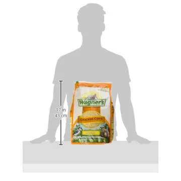 Wagner's 18542 Cracked Corn Wild Bird Food - 10 Pound Bag