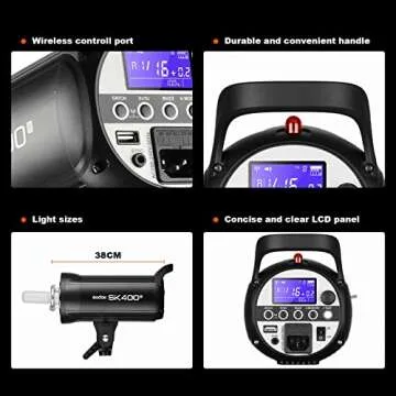Godox SK400II Studio Strobe Flash Kit for Photographers