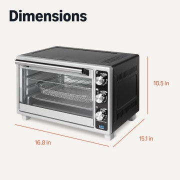 Amazon Basics 6-Slice Toaster Oven with Air Fryer