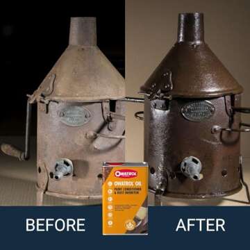 OWATROL Oil - Rust Inhibitor for Metal & Wood, Long-Lasting Rust Stabilizer and Protective Coating, UV & Moisture Resistant, Ideal for Indoor/Outdoor Use, 1 liter
