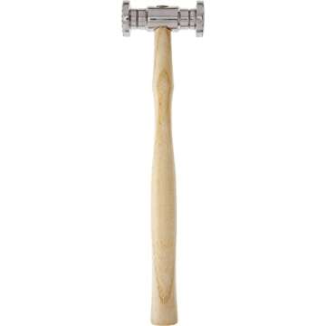 Hammer for Texturing Metal - Checkered and Wide Stripe Patterns