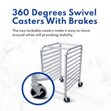 10-Tier Sheet Pan Rack for Bakers by New Star Foodservice