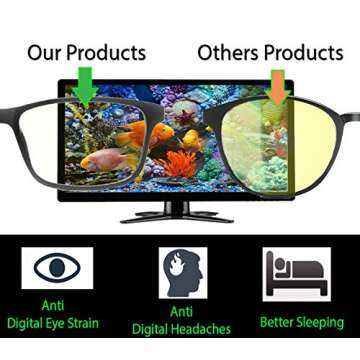 Women Anti Blue Light Glasses Block Eye Strain Glare with Case Tester, Gaming Computer Glasses Blue Light Block Glasses Filter UV Blocker Clear Lens Small Face Narrow Rectangle Nerd Frame Pink Black