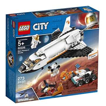 LEGO City Space Mars Research Shuttle 60226 STEM Toy Building Kit