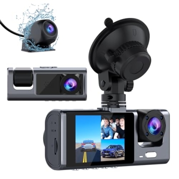 Galphi 3 Channel Dash Cam: Ultimate Driving Companion for Enhanced Safety
