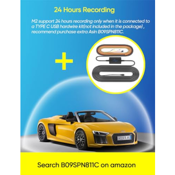 Galphi 3 Channel Dash Cam with Night Vision and Loop Recording