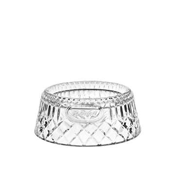 Godinger Dog Bowl Lead Free Crystal Glass