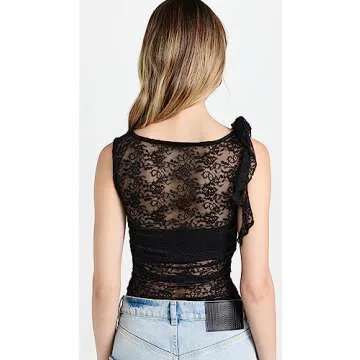 Lioness Women's Rendezvous Top, Onyx, Black, M